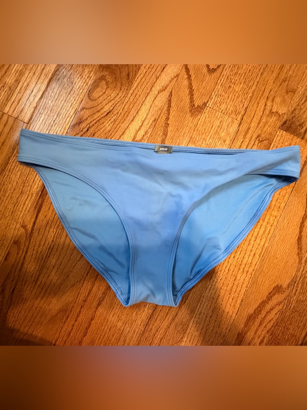aerie Light Blue Low Rise Bikini Bottom